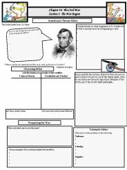 Chapter 16: The Civil War
