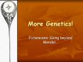 More Genetics! PowerPoint PPT Presentation