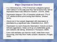 Major Depressive Disorder PowerPoint PPT Presentation