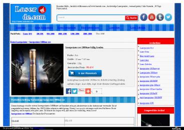 laserpointer rot 1000mw billig kaufen