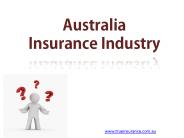Australia - Insurance Industry
