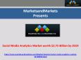 Social Media Analytics Market PowerPoint PPT Presentation