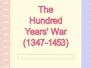The Hundred Years' War