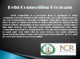Debt Counseling Program (1) PowerPoint PPT Presentation