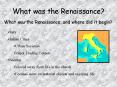 What was the Renaissance? PowerPoint PPT Presentation