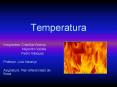 Temperatura PowerPoint PPT Presentation