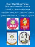 Rotary Club Villa del Parque Distrito 4895  PowerPoint PPT Presentation