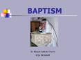BAPTISM PowerPoint PPT Presentation