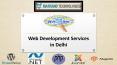 Web development services in India offering a unique policy of quality (1) PowerPoint PPT Presentation