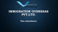 Immigration Overseas­ Establishing benchmarks in Immigration Overseas Service sector PowerPoint PPT Presentation