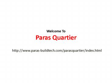 Paras Quartier