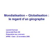 Mondialisation 