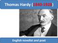 Thomas Hardy (1840-1928) PowerPoint PPT Presentation