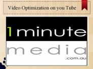 Optimising your Videos on YouTube