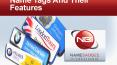 Name Tags and Their Features PowerPoint PPT Presentation