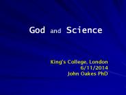 God and Science