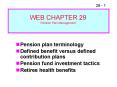 Pension plan terminology PowerPoint PPT Presentation