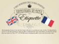 Etiquette English French Comparison Infographic PowerPoint PPT Presentation