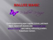 Scrapbooking supplies online Victoria