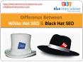 Difference between white hat SEO and black hat SEO: PowerPoint PPT Presentation