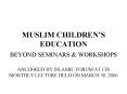MUSLIM CHILDREN PowerPoint PPT Presentation