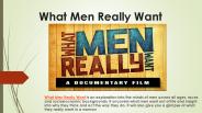 what men really want