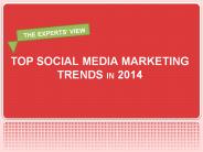 Social Media Trends for 2014