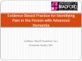 Evidence Based Dementia Care PowerPoint PPT Presentation