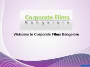 Professional Video shooting company India