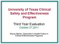 University of Texas Clinical Safety and Effectiveness Program PowerPoint PPT Presentation