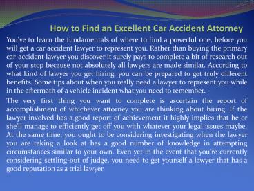 New York accident lawyer