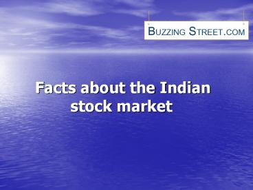 facts about share market