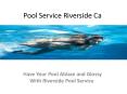 pool service riverside ca PowerPoint PPT Presentation