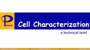 Standard Cell Characterization