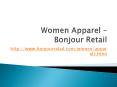 Women Apparel - Bonjour