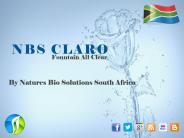 Use NBS CLARO for Algae Free Fountain