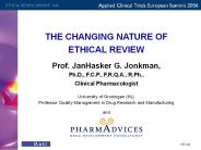 Applied Clinical Trials European Summit