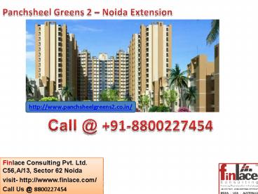 Panchsheel Greens 2