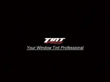 Tint Pros Online