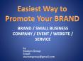 Easiest Way to Promote Your Brand PowerPoint PPT Presentation