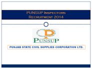 Punsup Exam Preparation