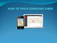 HOW TO TRACK SOMEONES VIBER