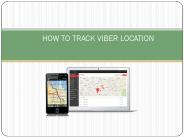 HOW TO TRACK VIBER LOCATION