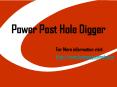 Power post hole digger in Toronto PowerPoint PPT Presentation