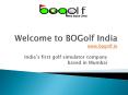BOGolf Presentation PowerPoint PPT Presentation