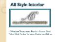 All Style Interiors- Window Treatment & Ideas in Perth WA PowerPoint PPT Presentation