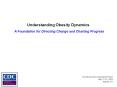 Understanding Obesity Dynamics PowerPoint PPT Presentation