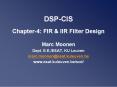 DSP-CIS Chapter-4: FIR PowerPoint PPT Presentation