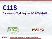 Awareness Training on ISO 9001:2015