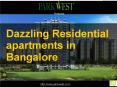 Dazzling Residential apartments in Bangalore PowerPoint PPT Presentation